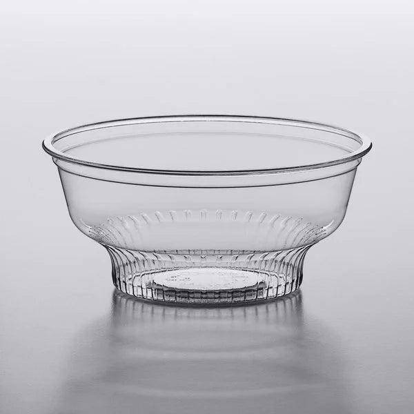 Choice 5 oz. Clear Plastic Dessert Cup with Lid 10 pcs