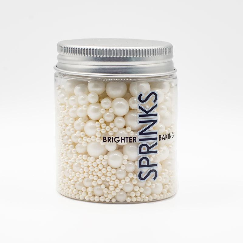 Sprinks Sprinkles Blends Bubble Bubble Pearl White - Sweet Life Cake Supply