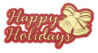 Golden Christmas Layon - Sweet Life Cake Supply