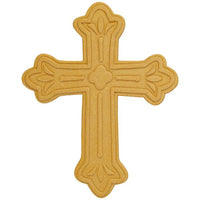 Gold Cross Gum Paste Layon* - Sweet Life Cake Supply
