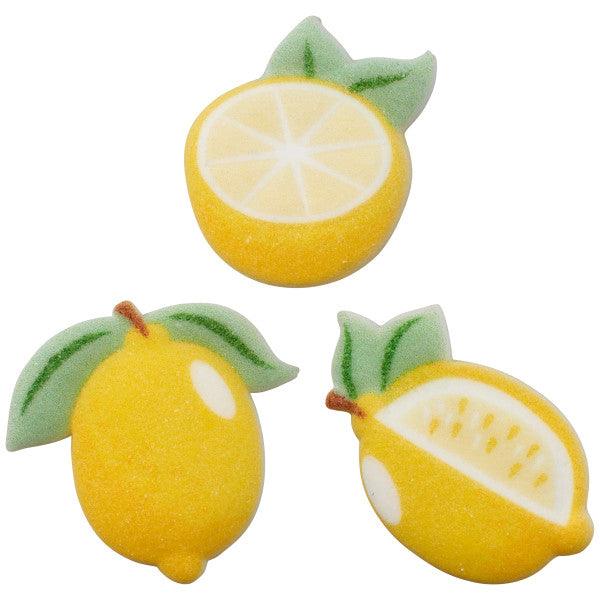 Dec On New Lemons 3pcs - Sweet Life Cake Supply