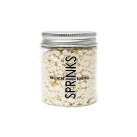 Sprinks Sprinkles White Confetti - Sweet Life Cake Supply