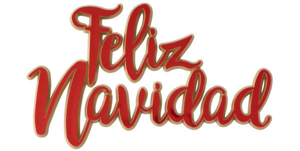 Red Feliz Navidad Layon