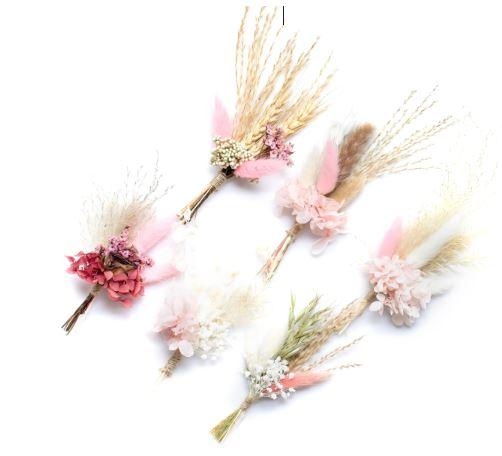 Boho Dried Flower bouquet 1 Bouquet - Sweet Life Cake Supply