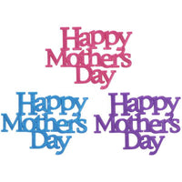 Happy Mother's Day Script Layon Cake Topper 1pcs - Sweet Life Cake Supply
