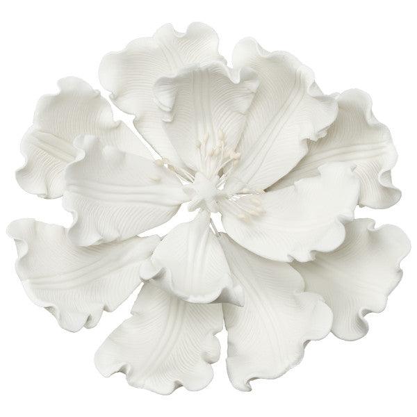 Gum Paste Flowers White Peony Open* - Sweet Life Cake Supply
