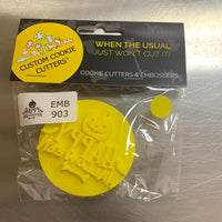 CCC Embosser Happy Halloween (Pumpkin) Embosser - Sweet Life Cake Supply