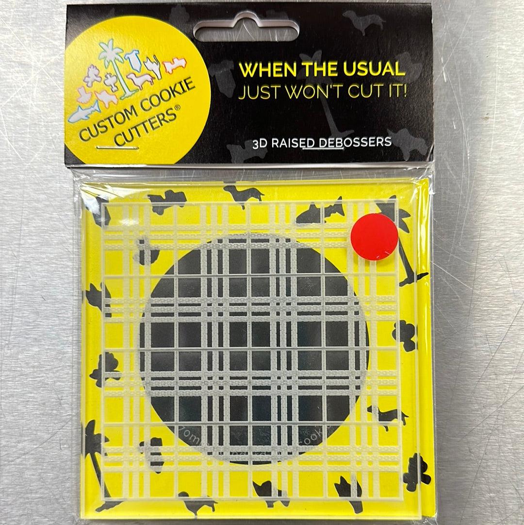 CCC Pattern Plate Burberry Stitch - Sweet Life Cake Supply