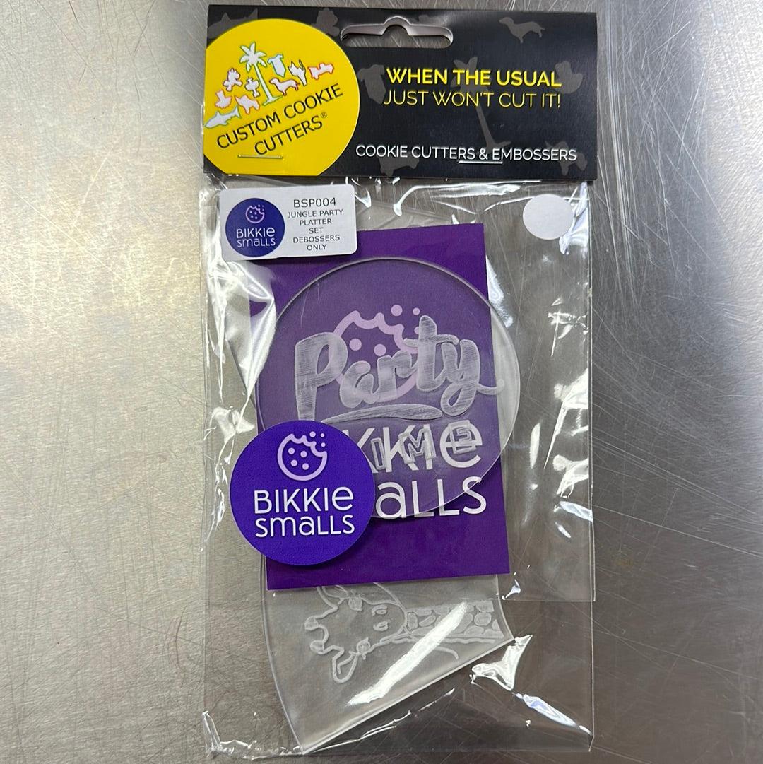 Bikkie Smalls Jungle Party Platter Debosser - Sweet Life Cake Supply