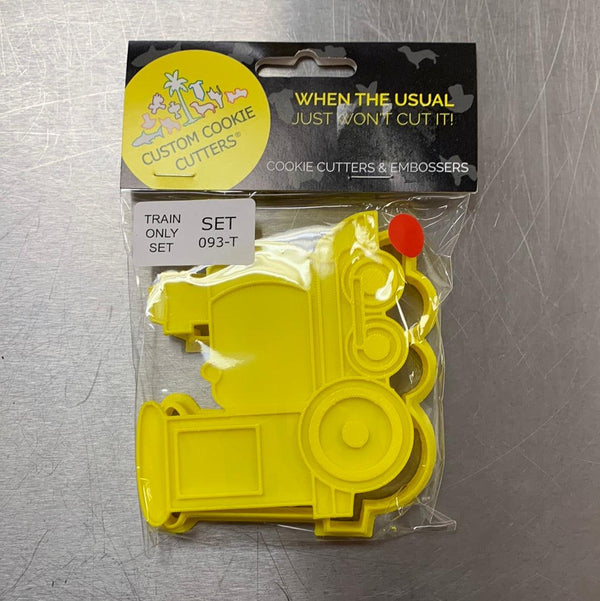 CCC Cutter & Embosser Set Train - Sweet Life Cake Supply