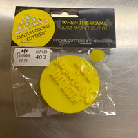 CCC Embosser Christmas With The - Sweet Life Cake Supply