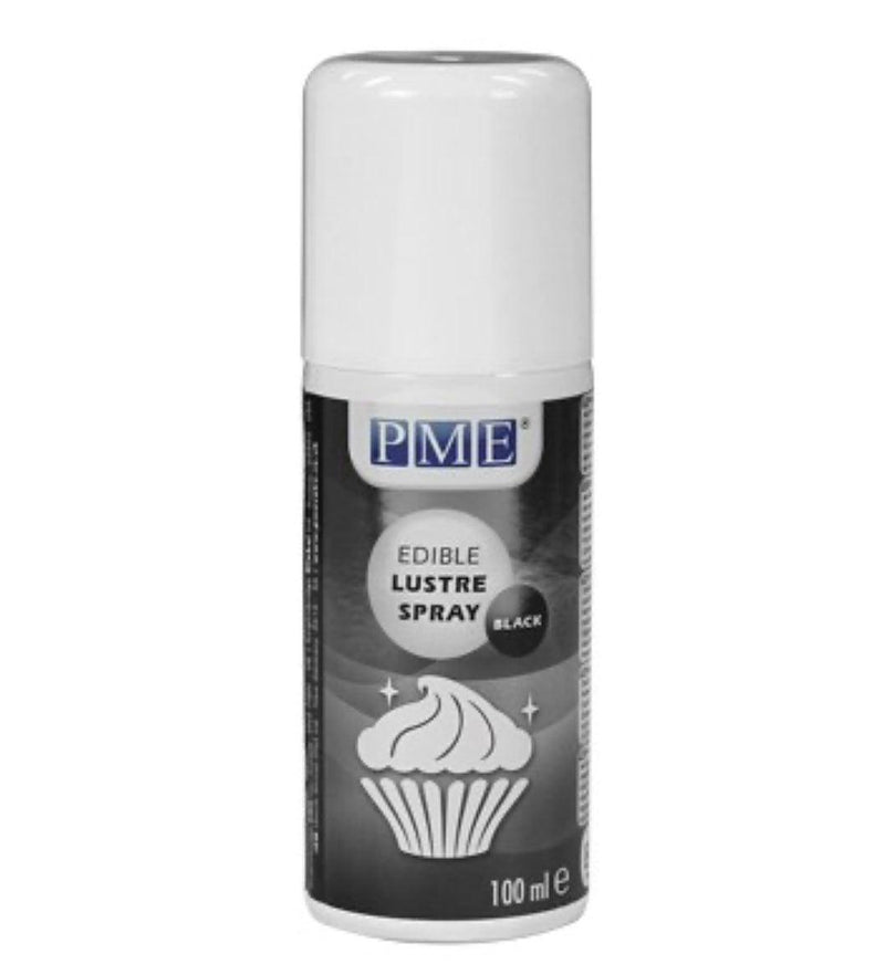 PME Edible Metallic Spray- Black*