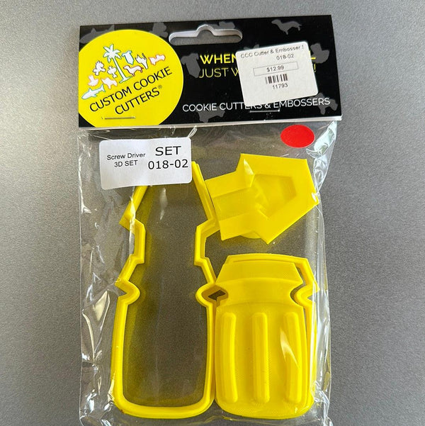 CCC Cutter & Embosser Set Screwdriver - Sweet Life Cake Supply