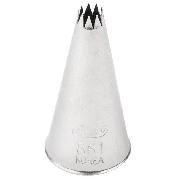 Med Tube S/S 1 French Star #861 - Sweet Life Cake Supply