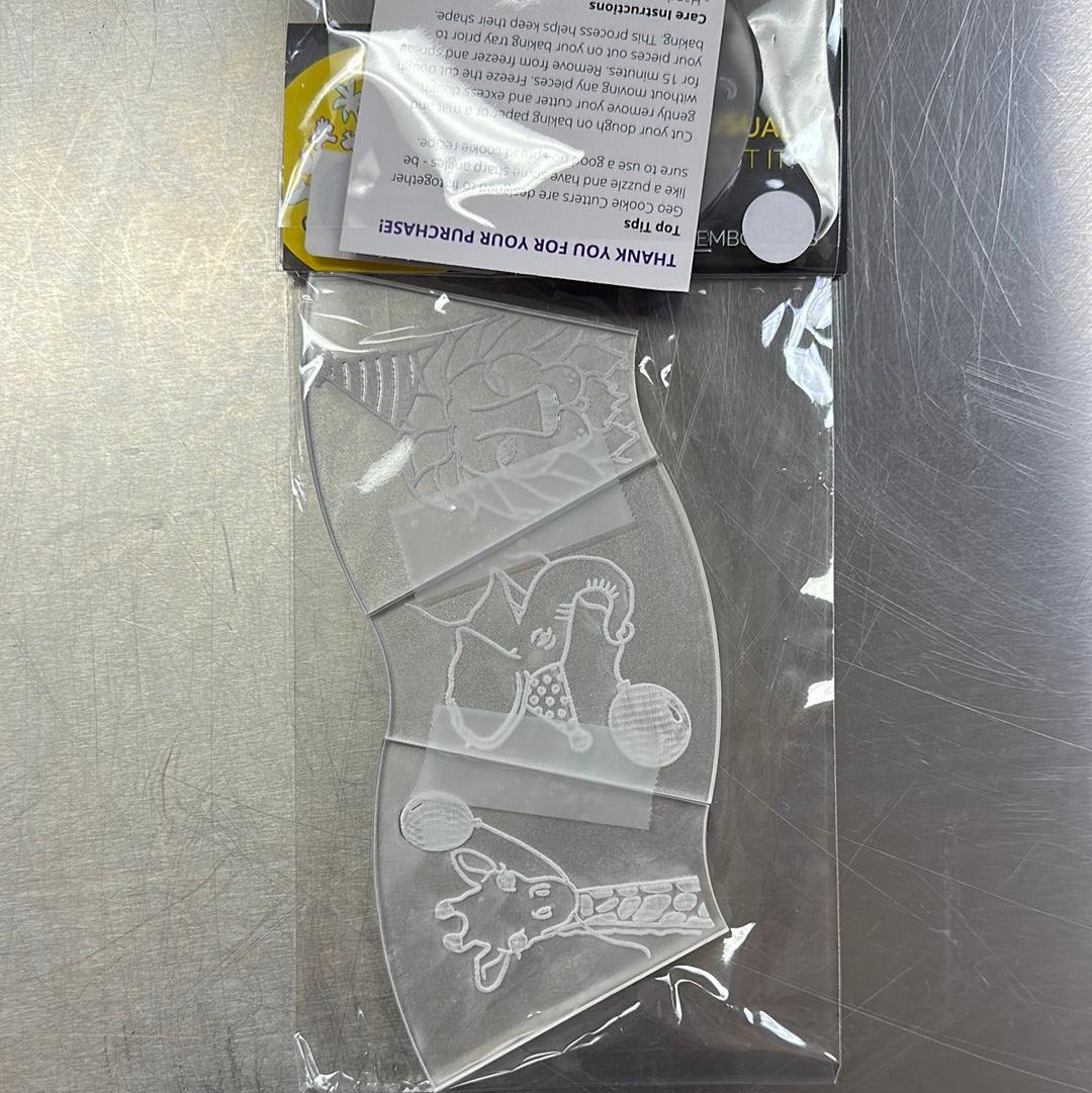 Bikkie Smalls Jungle Party Platter Debosser - Sweet Life Cake Supply