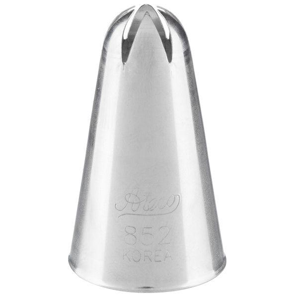 Med Tube S/S 2 Closed Star #852 - Sweet Life Cake Supply