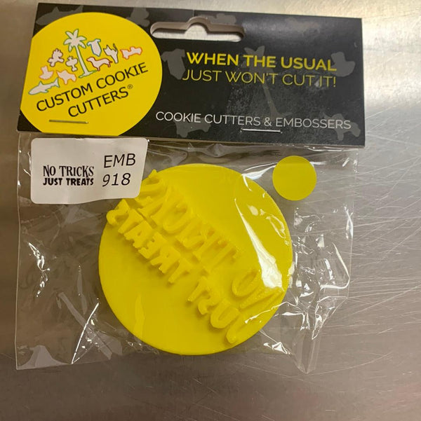 CCC Embosser No Tricks Just Treats Embosser - Sweet Life Cake Supply