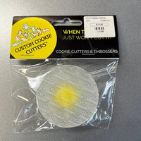 CCC Pattern Stamp CH Pattern Stamp 60mm - Sweet Life Cake Supply