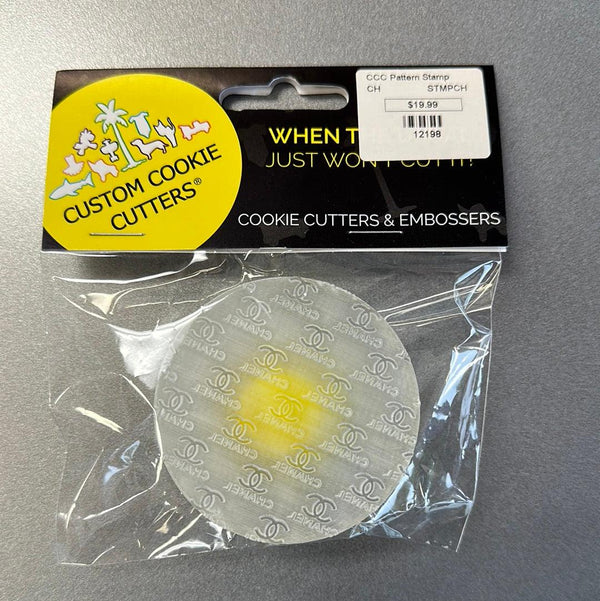 CCC Pattern Stamp CH Pattern Stamp 60mm - Sweet Life Cake Supply