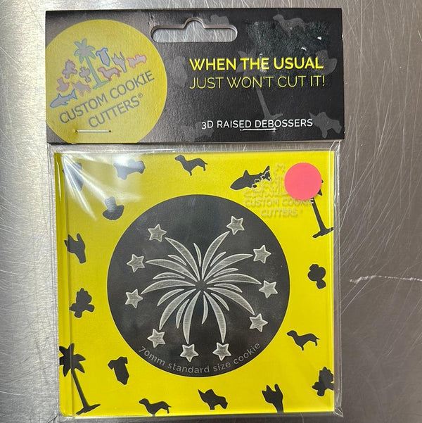 CCC Debosser Fireworks - Sweet Life Cake Supply