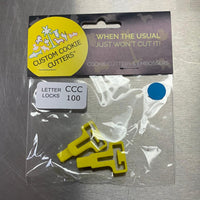 CCC Letter Locks Letter Locks - Sweet Life Cake Supply