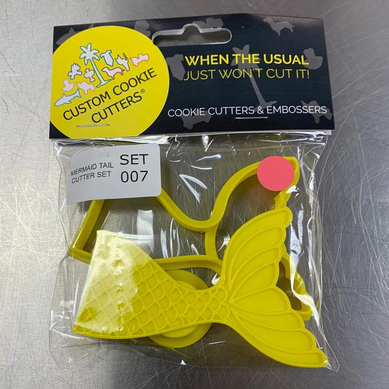 CCC Cutter & Embosser Set Mermaid Tail