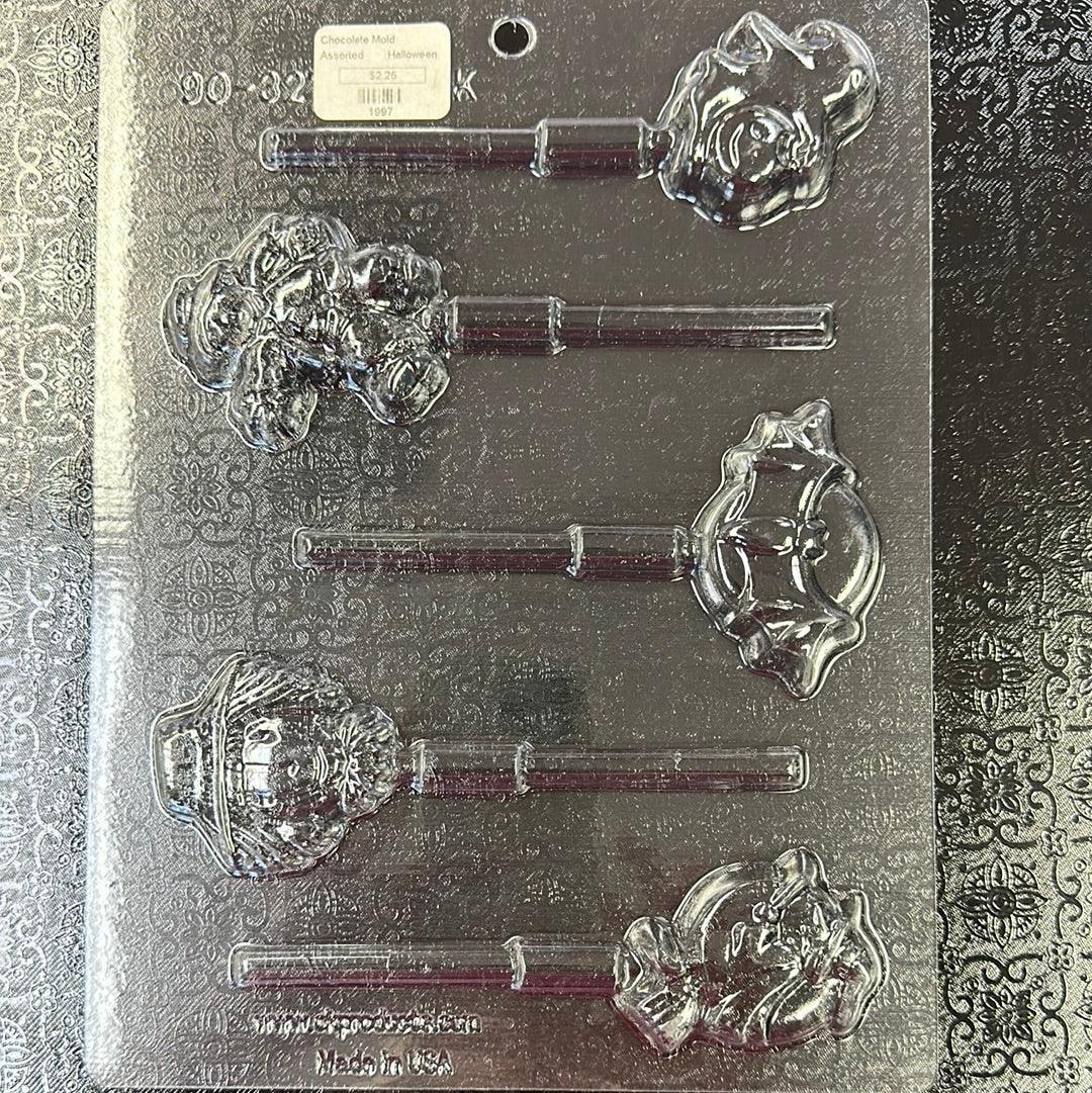 Chocolate Mold Assorted Halloween Lollipop - Sweet Life Cake Supply