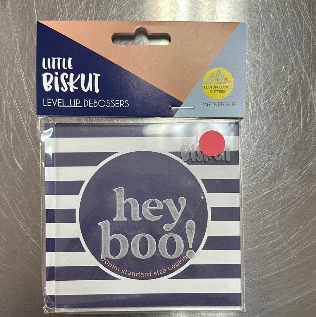 Little Biskut Hey Boo! Debosser - Sweet Life Cake Supply