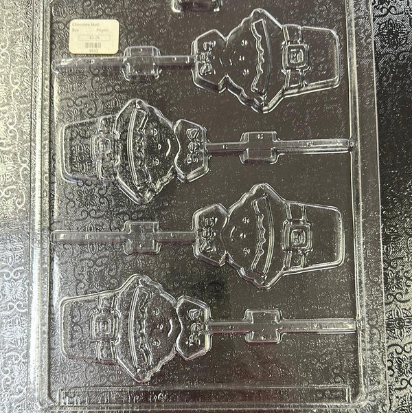 Chocolate Lollipop Mold Boy Pilgrim - Sweet Life Cake Supply