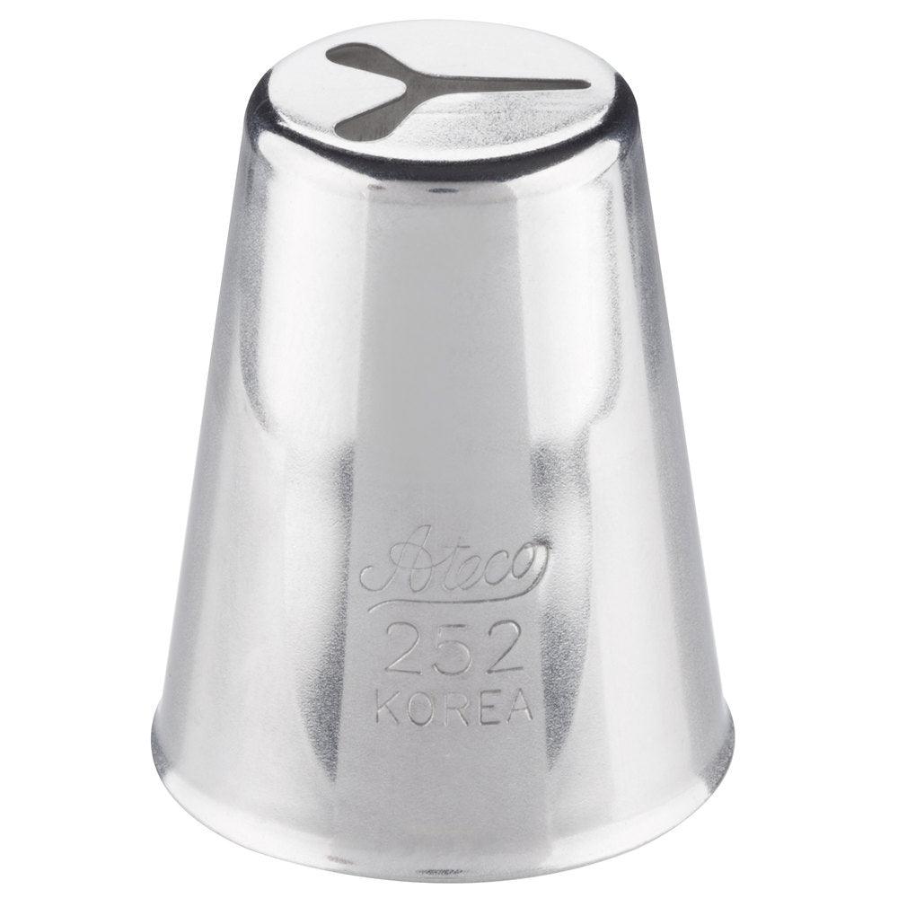 Med Tube S/S Heart #252 - Sweet Life Cake Supply