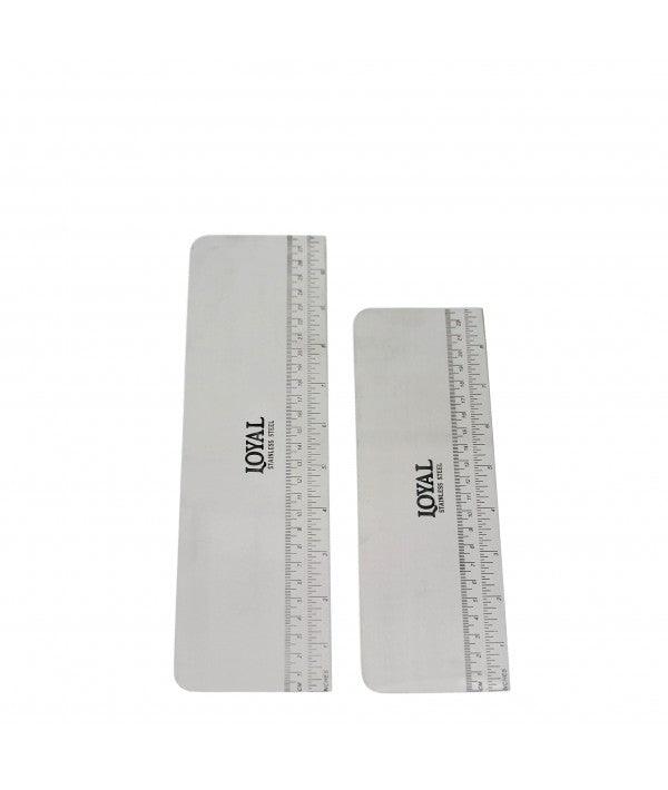 Loyal Long Edge Scrapers Set of 2 - Sweet Life Cake Supply