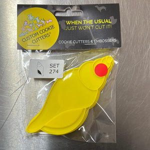 CCC Cutter & Embosser Set Spiral Seashell - Sweet Life Cake Supply