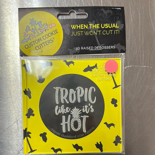 CCC Debosser Tropic Like Its Hot - Sweet Life Cake Supply