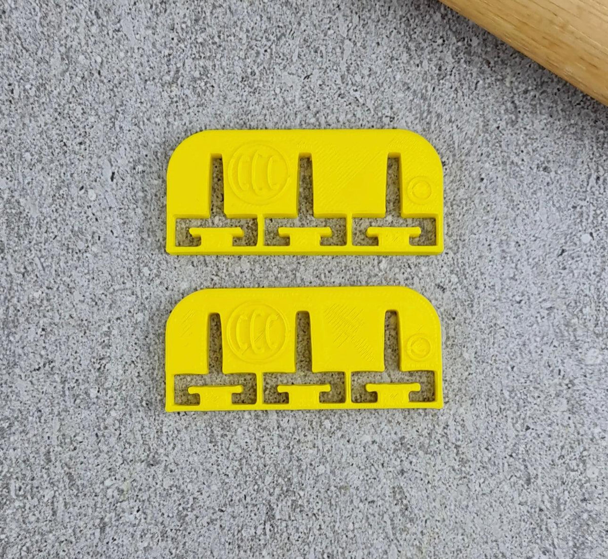 CCC Letter Stamps Triple Letter Bar Holder Accessory - Sweet Life Cake Supply