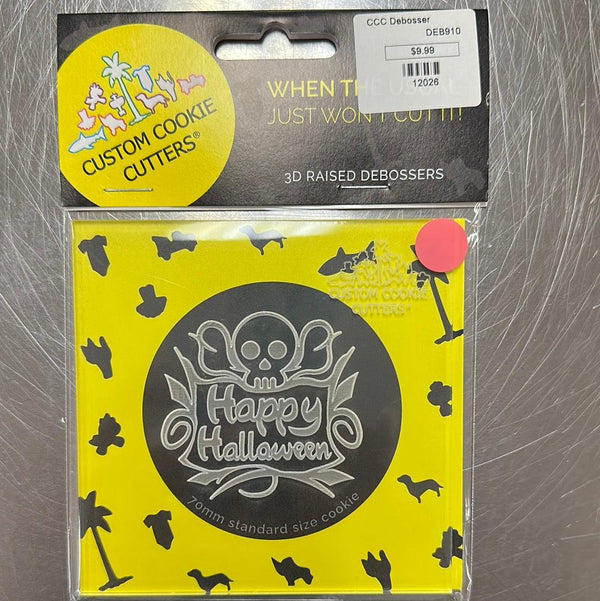CCC Debosser Happy Halloween V2 - Sweet Life Cake Supply