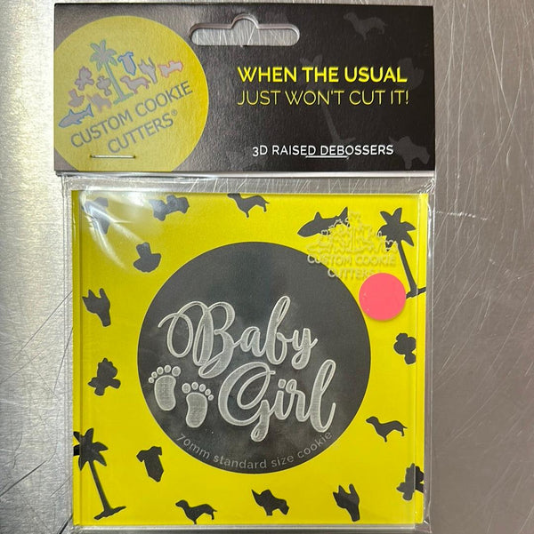 Debosser Baby Girl - Sweet Life Cake Supply