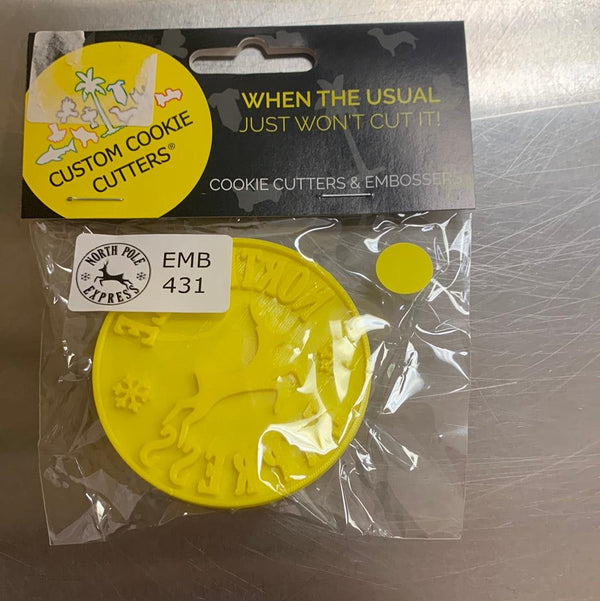 CCC Embosser North Pole Express Embosser - Sweet Life Cake Supply