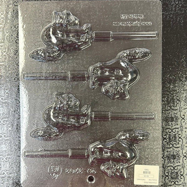 Chocolate Mold Scary Cat Halloween Lollipop - Sweet Life Cake Supply