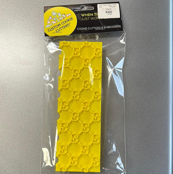 CCC Wide Pattern Plate GG Wide Pattern Plate - Sweet Life Cake Supply