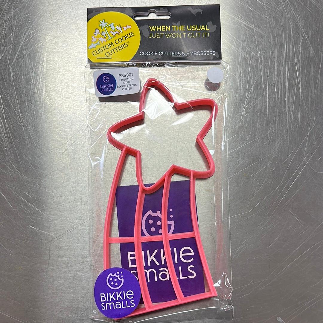 Bikkie Smalls Shooting Star Stacks Cutter - Sweet Life Cake Supply