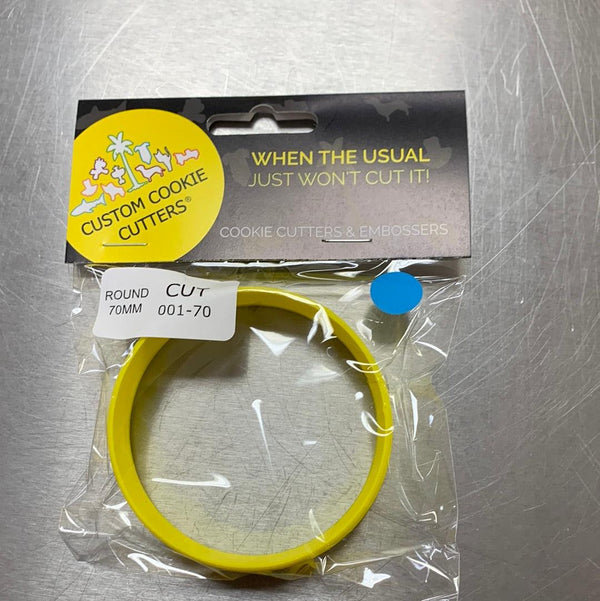 CCC Cutter Circle 70mm - Sweet Life Cake Supply