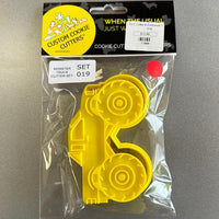 CCC Cutter & Embosser Set Monster Truck - Sweet Life Cake Supply