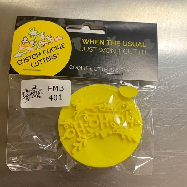 CCC Embosser Ho Ho Ho Embosser - Sweet Life Cake Supply
