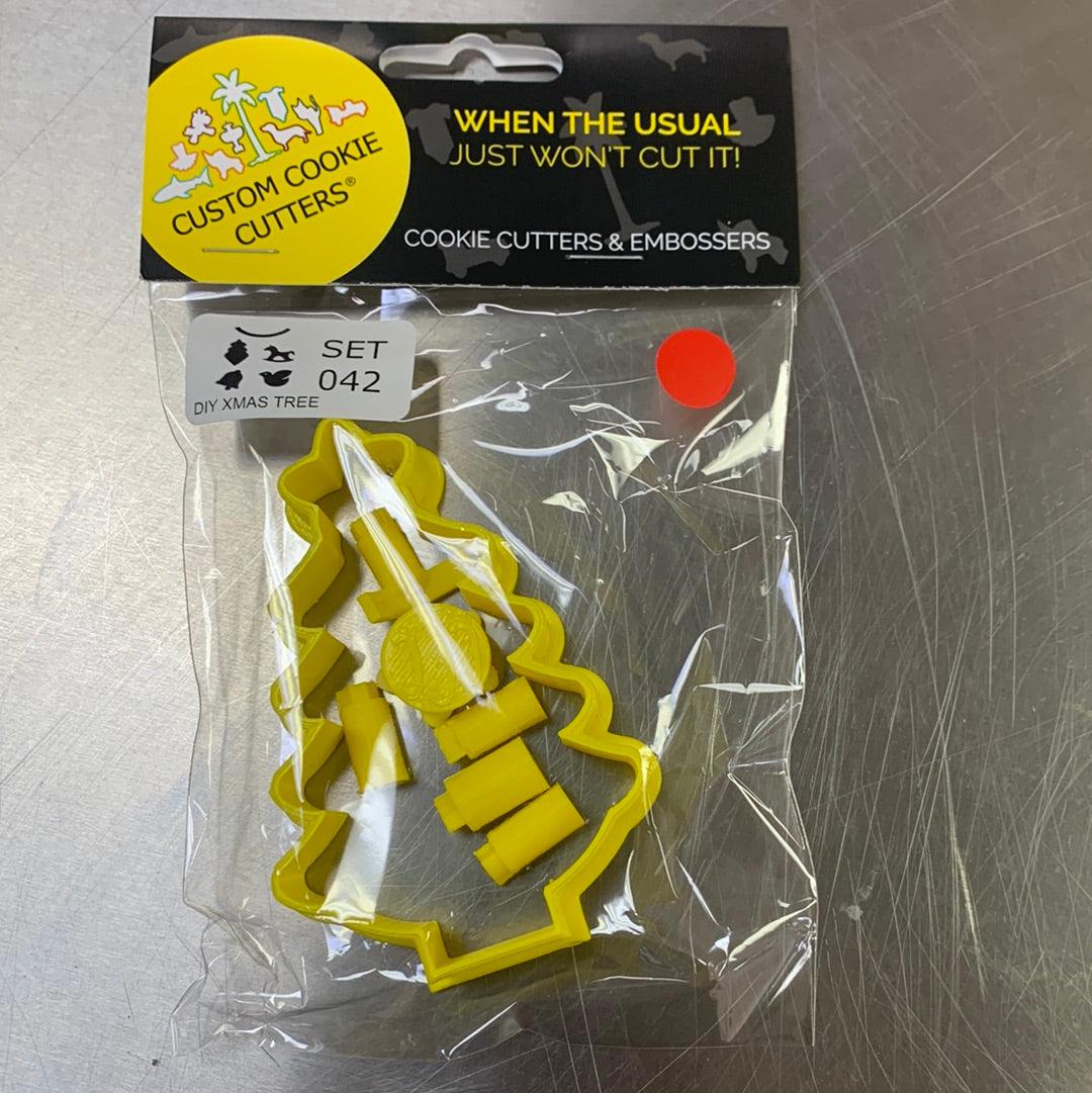 CCC Cutter & Embosser Set DIY Christmas Tree - Sweet Life Cake Supply