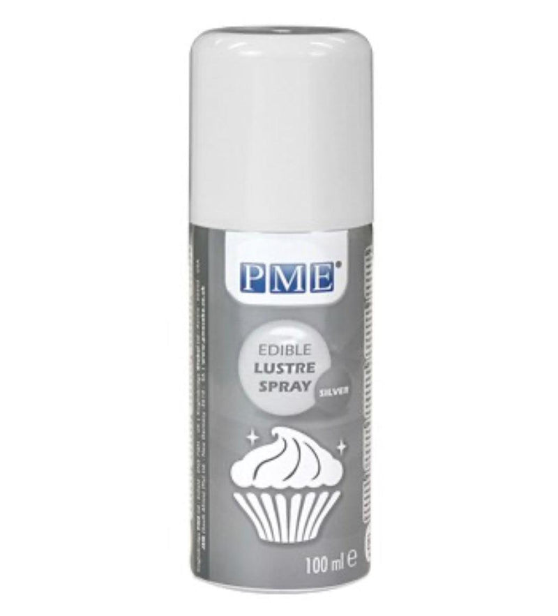 PME Edible Metallic Spray- Silver*