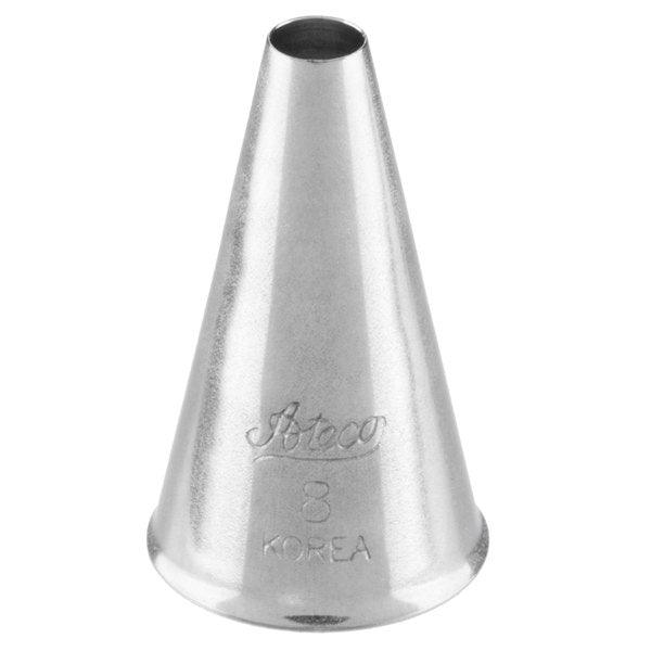 Standard Tube S/S Round #8 - Sweet Life Cake Supply