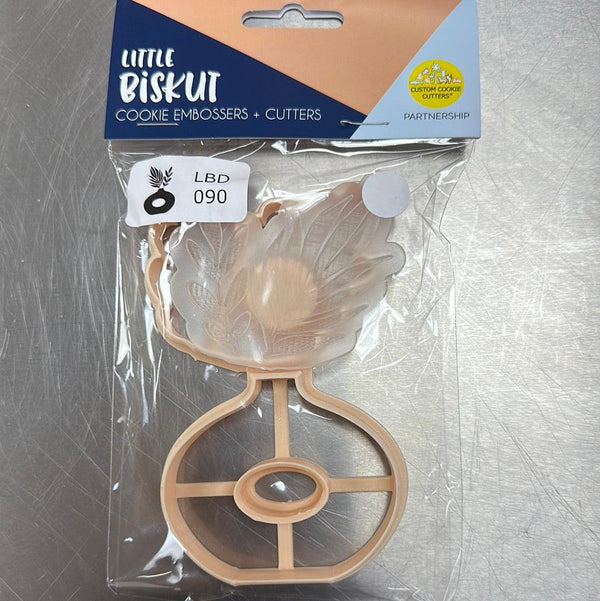 Little Biskut Cutter Set Round Vase Cutter & Embosser - Sweet Life Cake Supply