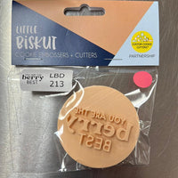 Little Biskut Embosser You Are the Berry Best - Sweet Life Cake Supply