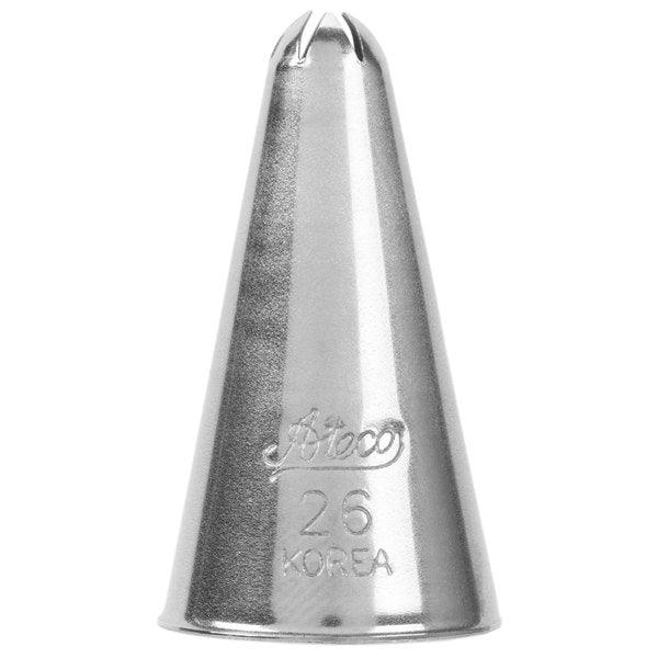 Standard Tube S/S Closed Star #26 - Sweet Life Cake Supply