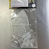 Bikkie Smalls My Heart Bee-longs to You Platter Debosser - Sweet Life Cake Supply